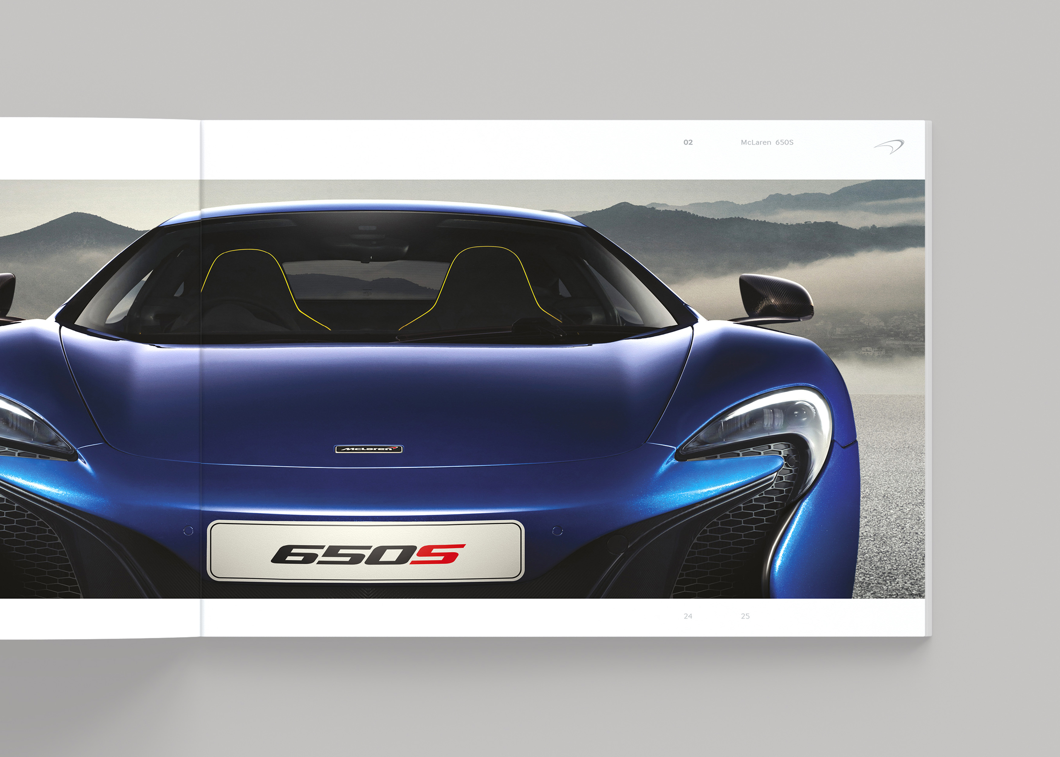 Design and Print of the McLaren MP4-12C brochure | Nous Partners